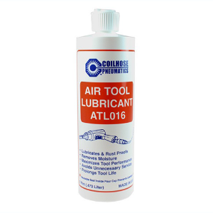 Coilhose Pneumatics ATL016 Air Tool Lubricant, 16 oz, Liquid, Yellow, Standard Grade Coilhose Pneumatics ATL016 Air Tool Lubricant, 16 oz, Liquid, Yellow, Standard Grade