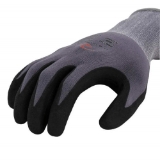 Radians RWG13L Gripper Work Gloves, Large, Gray, Foam Nitrile Dipped Palm