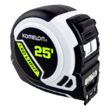 Komelon® 25LED 25' x 1" LED Tape Measure, USB Rechargeable