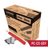 EVERWIN PC-B-50Y 1" (25mm) Plastic Button Cap Staples, 5000/Box