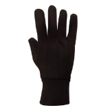 Magid Glove & Safety JerseyMaster® T91 Jersey Gloves, Large, Brown, 7 oz Ramie/Cotton Blend