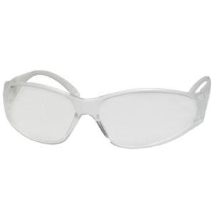 ERB Safety Delta Plus WEL15300CLCL Economy Safety Glasses, Clear Frame, Clear Lens, 144/Box
