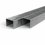 ASC 80/10G-ASC Fine Wire Staples, 3/8" Leg x 1/2" Crown, Chisel Point, Galvanized, Steel, 10000/Box