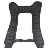 Gatorback B616 Suspender Harness with Pro-Comfort Pads & Spring Hooks, Black