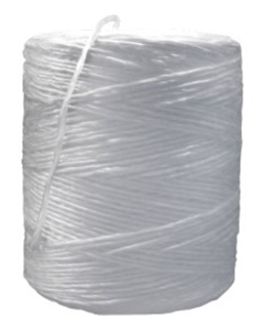 TWT350 Polypropylene Tying Twine, White, 1-Ply, 3500', 325 lbs Break Strength, Hand Grade TWT350 Polypropylene Tying Twine, White, 1-Ply, 3500', 325 lbs Break Strength, Hand Grade
