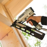 Metabo HPT NT65MA4M Finish Nailer with Air Duster, 15 Gauge, 1-1/4" to 2-1/2" Fastener Length