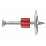 DeWalt® 50114-PWR Drive Pins with 1" Washer, 2-1/2" Length, .15" Shank Diameter, .300" Head, Mechanically Galvanized, 100/Box