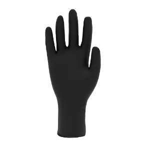 Johnson Wilshire Elite BLK® JW9770L Textured Safety Gloves, Large, Black, Nitrile Johnson Wilshire Elite BLK® JW9770L Textured Safety Gloves, Large, Black, Nitrile