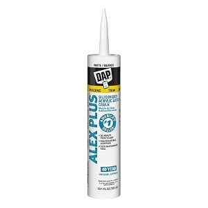 DAP 7079818152 Alex Plus white acrylic white caulk 10.1 fl oz.