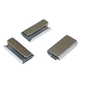 Polychem SMS-12 1/2 STRAP SEAL SERRATED OPEN 1M/BX