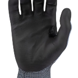 Radians TEKTYE® RWG708L Work Gloves, Large, Gray, Foam Nitrile Coating