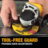 DEWALT DCG412B 20V MAX* 4-1/2" - 5" Cordless Grinder, Bare Tool