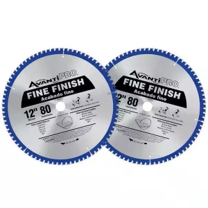 Avanti P128080PP Fine Finish Circular Saw Blade, 12
