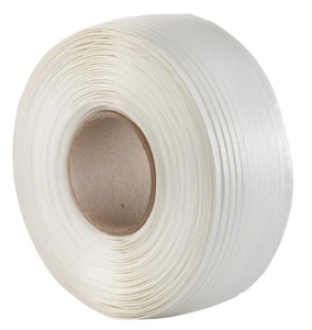 BOSS Strapping BSWG16L Composite Strapping, White, 5/8