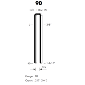 Medium Wire Staples