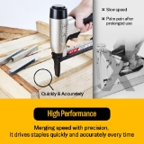 Meite USA MT7116LN Stapler, 3/8" Crown, 22 Gauge, 1/4" to 5/8" Fastener Length