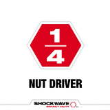Milwaukee Tool 49-66-4532 1/4 In. x 2-9/16 In. Power Impact Nutdriver