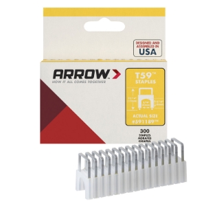 Arrow Fastener 591189 Insulated Cable Staples, 11/16 Arrow Fastener 591189 Insulated Cable Staples, 11/16