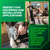 Metabo HPT N5010A Standards Crown Stapler, 1/2" Crown, 16 Gauge, 3/4" to 2" Fastener Length