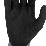 Radians RWG13L Gripper Work Gloves, Large, Gray, Foam Nitrile Dipped Palm