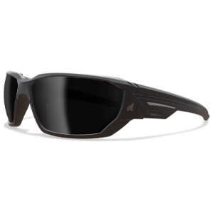 Edge Eyewear Dawson TXD416 Safety Glasses, Black Frame, Polarized Smoke Lens