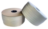 Great Lakes Strapping 114600XHD Woven Strapping, White, 1-1/4" x 600', 3900 lbs Break Strength