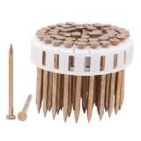 Aerosmith Fastening PowerPin® 5573HPG Concrete Pins, 2-1/4" Length, .145" Shank Diameter, .300" Head, PT2000, 1000/Box