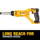 DEWALT DCE531B 20V MAX* Cordless Pencil Vibrator, 4'