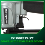 Metabo HPT N5024A2 Wide Crown Stapler, 1" Crown, 16 Gauge, 1" to 2" Fastener Length