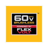 DEWALT DCH481X2 DEWDCH481X2 60V MAX* 1-9/16" Brushless Cordless SDS MAX Combination Rotary Hammer Kit