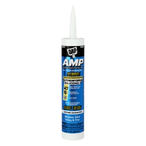 DAP® 7079800761 AMP Advanced Waterproof Window Sealant, Crystal Clear, 9 oz