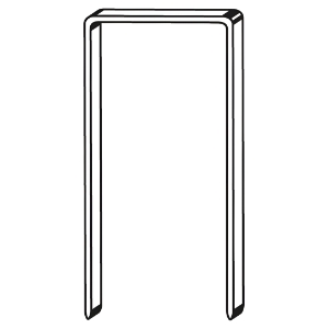 Beck America ED-508C-06SS Fine Wire Staples, 1/4 Beck America ED-508C-06SS Fine Wire Staples, 1/4