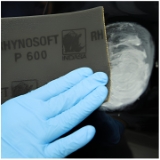 INDASA Abrasives 3700 Series RhynoSoft 3700R-240 27.5 yd x 4.5" Continuous Abrasive Sanding Roll Pad, 240 Grit, Aluminum Oxide, Foam Backing, C/B Weight