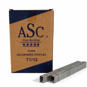 ASC 71/12G-ASC-BLK Fine Wire Staples, 1/2 ASC 71/12G-ASC-BLK Fine Wire Staples, 1/2