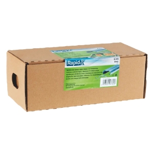 Rapid C75 Vine and Horticultural Hog Rings, C-Style, Blunt Point, Steel, 6000/Box Rapid C75 Vine and Horticultural Hog Rings, C-Style, Blunt Point, Steel, 6000/Box