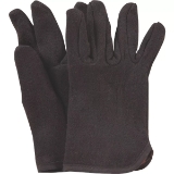 Do it Best 708416 Work Gloves, Large, Brown, Jersey Palm, Men's