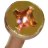 WESTERN SUPER X WCNS212113YZSPCM Scrail/Ballistic Nail - 2-1/2 X 113, 15° Wire, Sq/Phlps Hd, Scrw, YellZnc- 3600