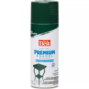 Do it Best 203467D Premium Enamel Spray Paint, Hunter Green, Gloss, 12 oz Do it Best 203467D Premium Enamel Spray Paint, Hunter Green, Gloss, 12 oz
