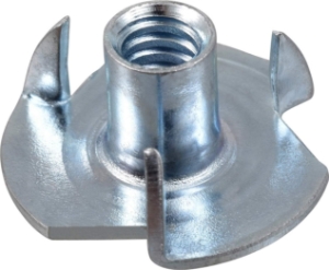 Brighton-Best International 302050 3-Prong Tee-Nut, 1/4