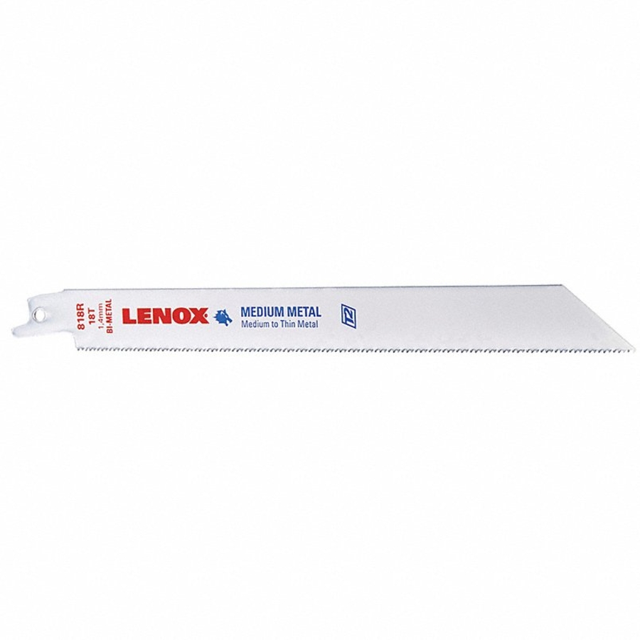 Buy LENOX 20487B818R Reciprocating Saw Blade, 18 TPI, Bi-Metal, 8