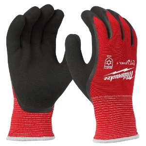 Milwaukee Tool 48-22-8912 Winter Insulated Work Gloves, Large, Red/Black, Cut Level 1 Milwaukee Tool 48-22-8912 Winter Insulated Work Gloves, Large, Red/Black, Cut Level 1