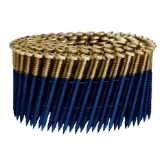 Beck America SCWC713FTEGSFP Scrail Coil Nails, 2-1/4" x .113", 15 Degree, Fine (SUBLOC® PRO) Shank, Sharp Point, Electro Galvanized, 2000/Box