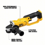 DEWALT DCG412B 20V MAX* 4-1/2" - 5" Cordless Grinder, Bare Tool