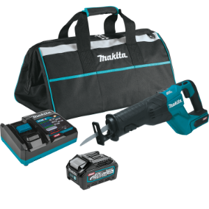 Makita GRJ01M1 40V max XGT® Brushless Cordless Reciprocating Saw Kit (4.0Ah) Makita GRJ01M1 40V max XGT® Brushless Cordless Reciprocating Saw Kit (4.0Ah)
