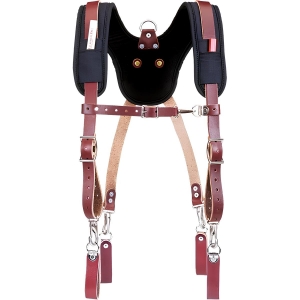 Occidental Leather 5055 Stronghold Suspender Suspension System, OxyRed Occidental Leather 5055 Stronghold Suspender Suspension System, OxyRed