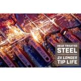 SPEC OPS® SPEC-S6IN1 Multi-Bit 6-in-1 Magnetic Screwdriver, Heat-Treated Steel