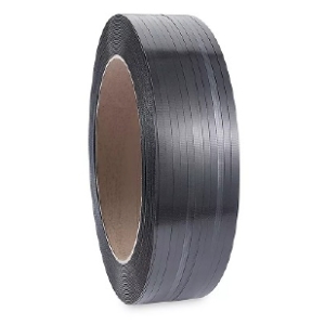 CCI SPEGHG1282016X6 Polyester Strapping, Black, 1/2