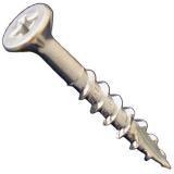 International Fasteners DLFLPHZ08212 #8-9 x 2-1/2" Drywall Screws, #2 Phillips Drive, Clear Zinc Plated, 2500/Box