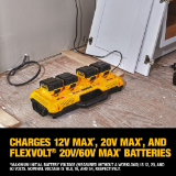 DEWALT DCB104 CHARGER DEWALT LITHIUM ION FAST CHARGER 4 PORT