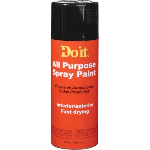 Rust-Oleum 203301 Gloss Black Spray Paint 10oz (770353)